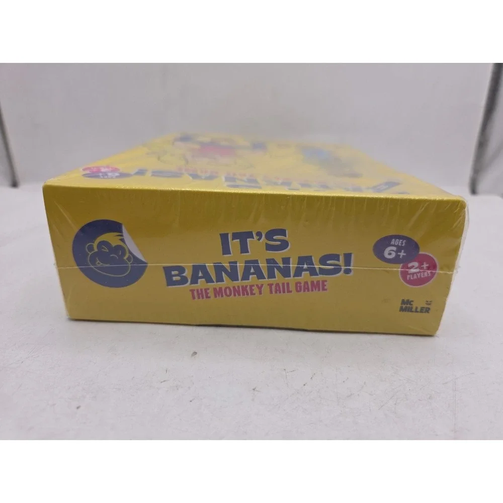 MCMILLER ENTERTAINMENT It's Bananas! The Monkey Tail Game – Funny - New Sealed